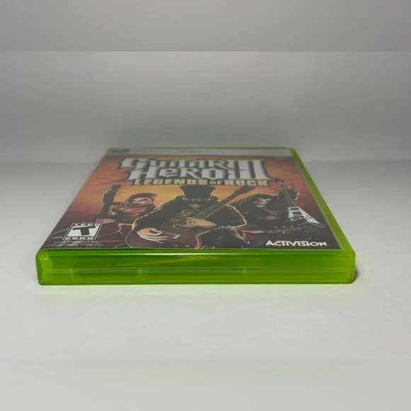 Guitar Hero III: Legends of Rock Xbox 360 CIB Excellent Game Complete Manual - Picture 10 of 12